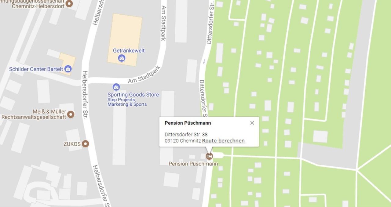 Pension Puschmann Chemnitz Exterior photo